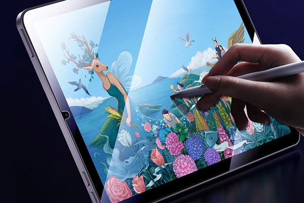 iPad用強化ガラス製スクリーンプロテクター