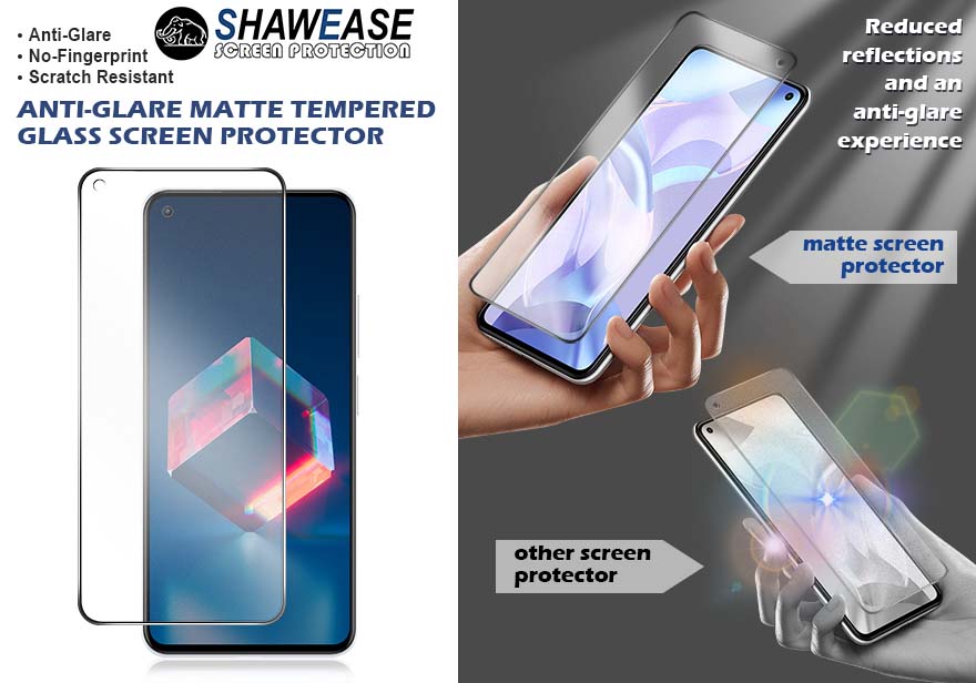 Anti Glare Matte Tempered Glass Screen Protector SHAWEASE
