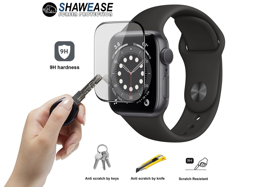 Compatible Apple Watch Series 5 / Series 4 Case 40 / 44mm with Tempered  Glass Screen Protection, 360 ° All-round Protective Case Ultra Thin  Protective Case - Walmart.com
