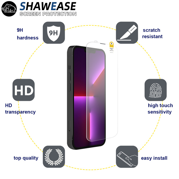 protector-de-pantalla-iphone13-con-fácil-aplicación