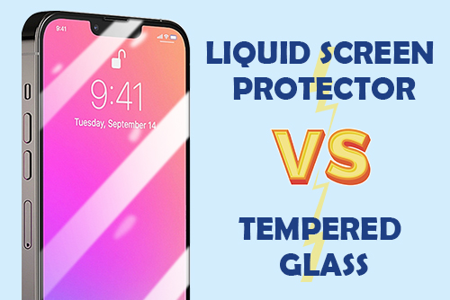 液体屏幕保护膜与钢化玻璃