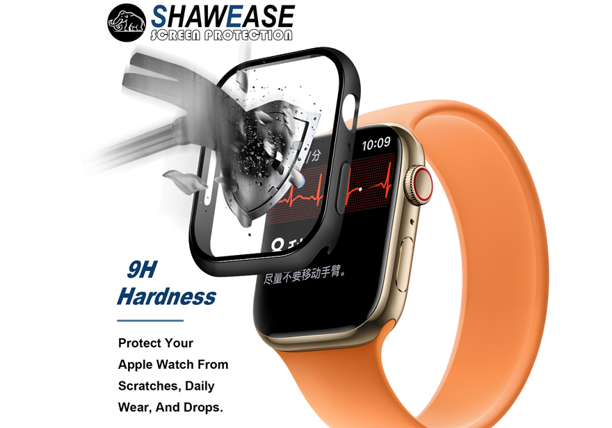 Apple Watch Series 7/6/SE/5/4/3用Apple Watchプロテクター - SHAWEASE